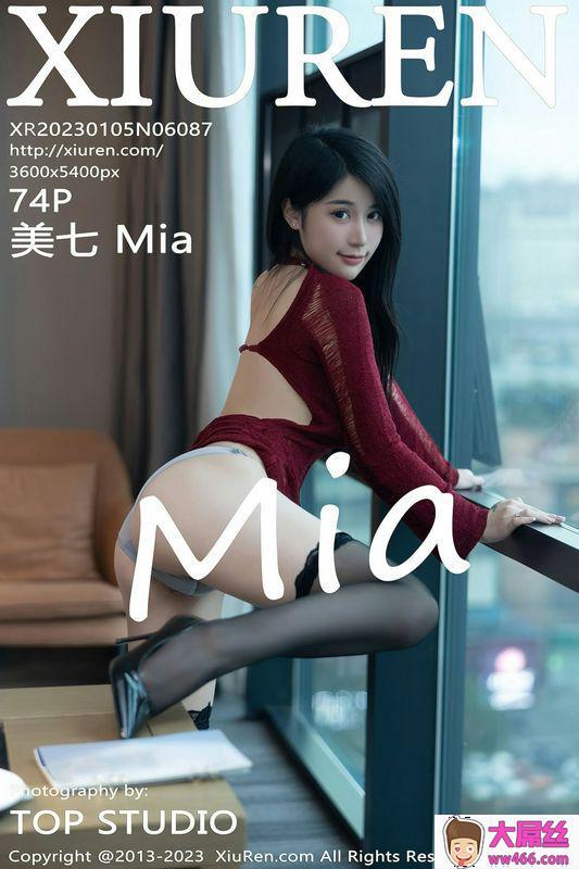 XiuRen秀人网 Vol.6087 美七Mia 完整版无水印写真