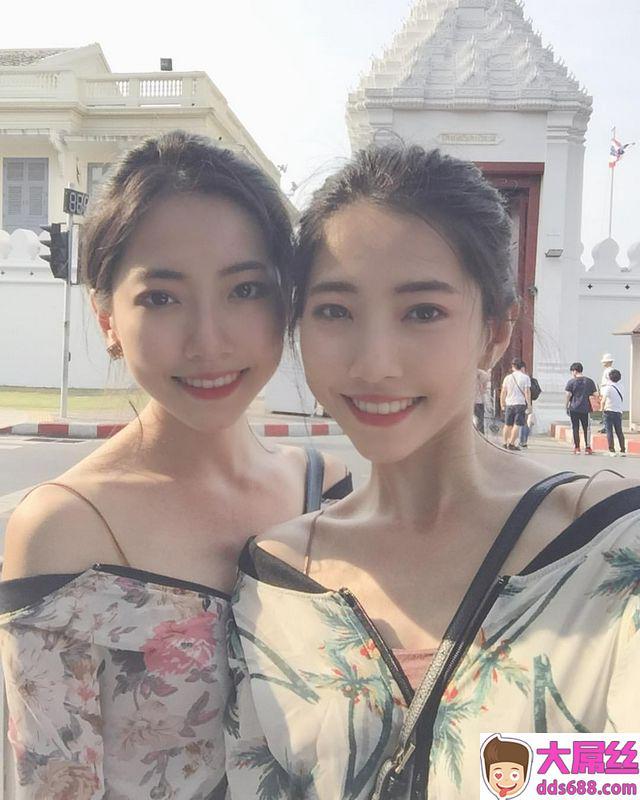 双胞妹子TwinsShin谷谷颜值加上美乳超母汤